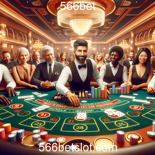 Experiência Imersiva de Cassino Ao Vivo na 566bet